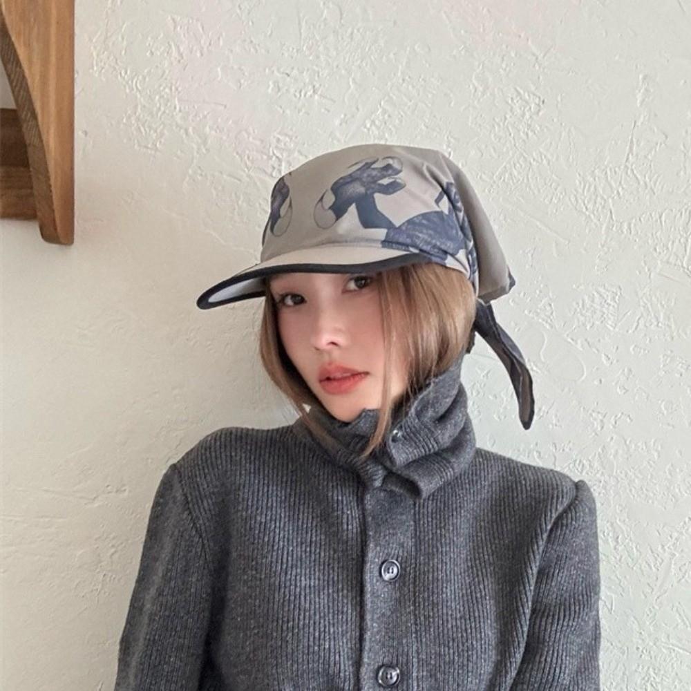 Vintage Dragon Claw Baseball Cap Sunscreen Satin Headscarf Hat Strappy Bandana Hat  outdoor