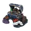 Aquarium Treasure Box Ornament   Cave Lifelike Resin Jewelry Box Decoration for Freshwater Saltwater
