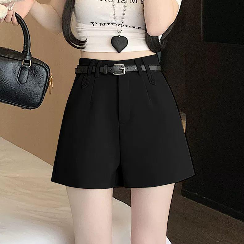High-Waisted Women s A-Line Wide-Leg Shorts - Spring/Summer 2026 Loose Slimming Casual Design XL