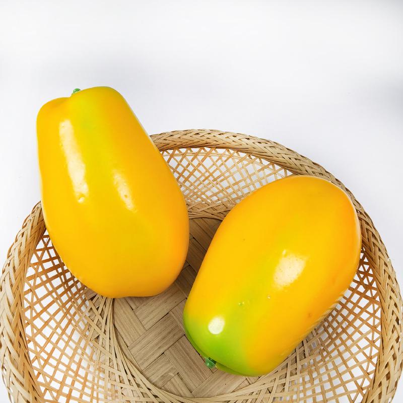 Schaumstoff Obst- und Gemüse-Modell Ornamente: Dekorative Requisiten: Banane, Apfel, Orange