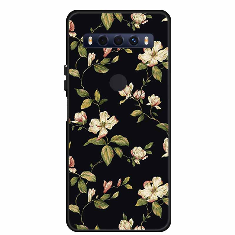 For TCL 10 SE Case Popular Picture Black Silicone Soft Back Cover Case For TCL 10 SE Phone Case Cover 10SE 6.52" Coque Funda Bag