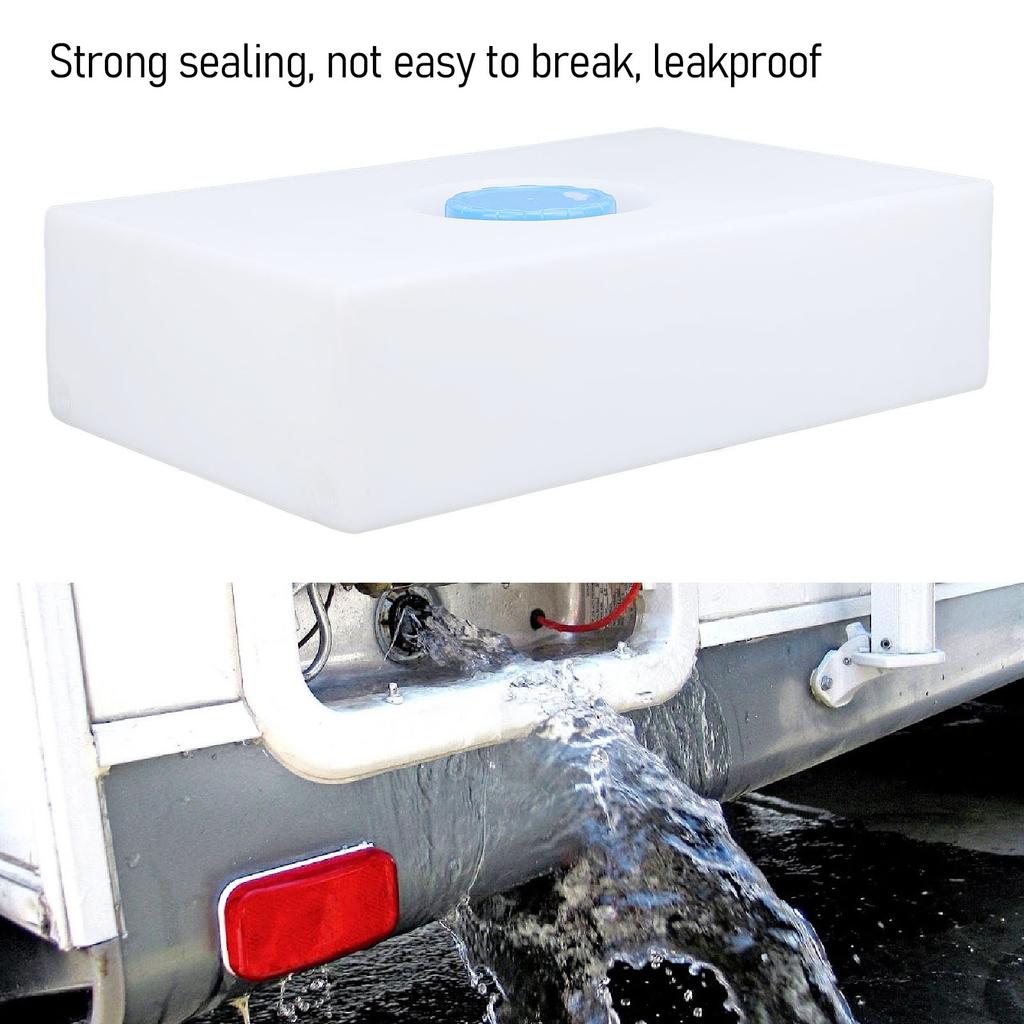20.47 X 13.39 X 5.51in RV Water Storage Tank LLDPE 5 Gallon Freshwater Tank for Trailer Boat Yacht