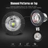 White LED Clearance Bullet Marker Lights 3/4 INCH Button Side LED Marker Light For Trailer Truck Accessories RV Car Bus Van 4pcs