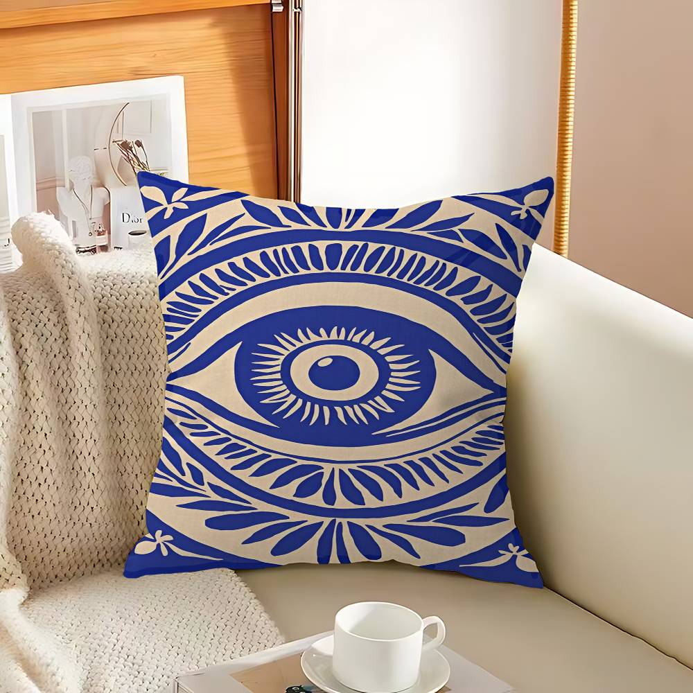 

A-Абстрактные формы глаз Рука Луна Подушка Аниме Подушка Диван Кровать Подушка для головы Наволочка Чехол для подушки 45x45 см Мода 12x12Inch