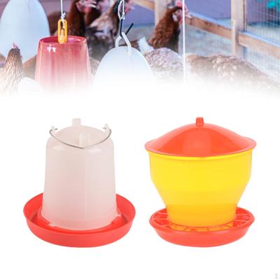 Ταΐστρα Κοτόπουλων και Νεροδοχείο Δοχείο Τροφής Πουλερικών Κάδος