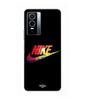 Case For Vivo Y76 5G Nike Logo Colorful Black Front Maniacase