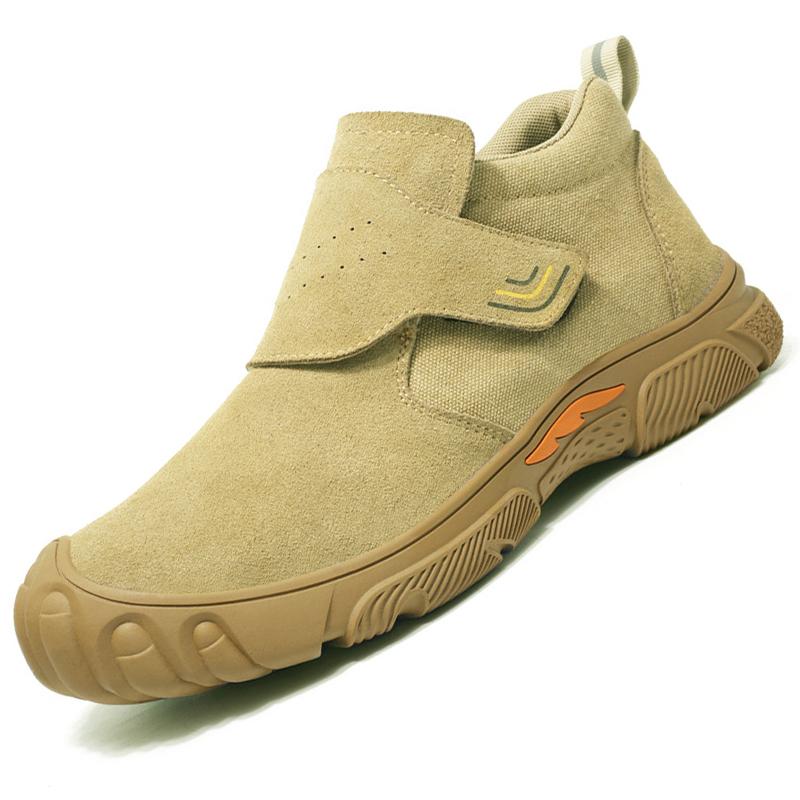Construction Industrial Shoes Puncture-Proof Safety Shoes Men Steel Toe Anti-smash Work Shoes Anti Scald Welding Boots Men Shoes