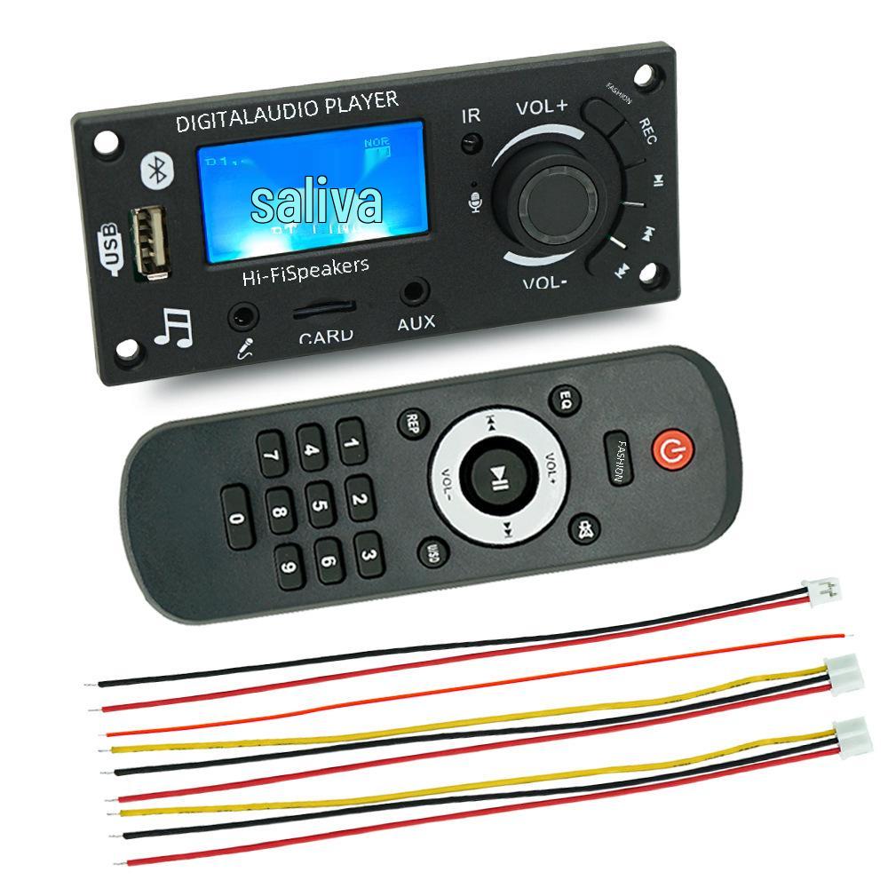 JQ Bluetooth MP3 Decoding Board with LCD Screen for DIY Car Audio Amplifiers