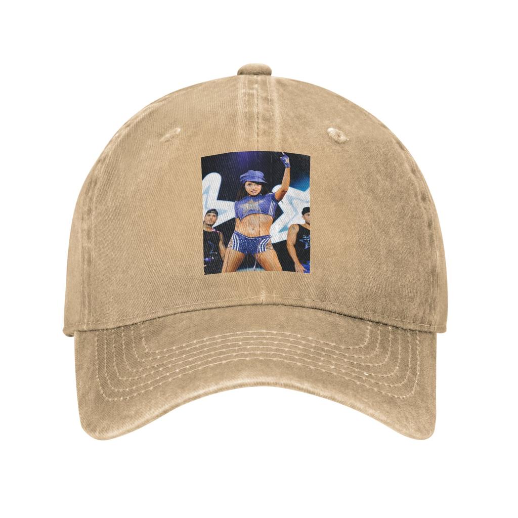 Singer Emilia Mernes Cover Emilia Mp3 Denim Cap Casual Baseball Caps Adjustable Hat Summer Unisex Baseball Hats