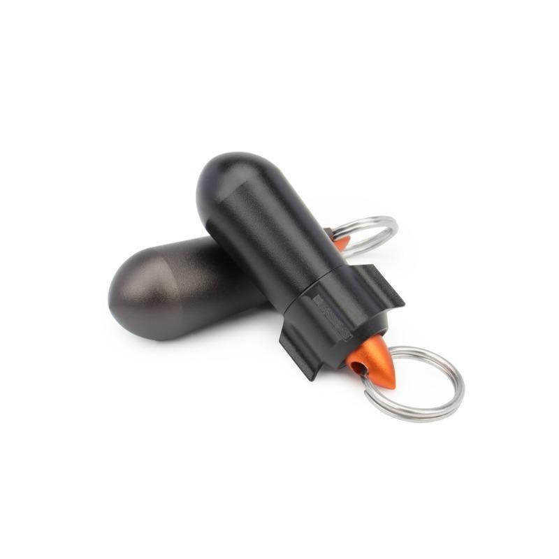 Mini Aluminum Alloy Waterproof Bottle Camping Survival Seal Bottle EDC Outdoor Tool.