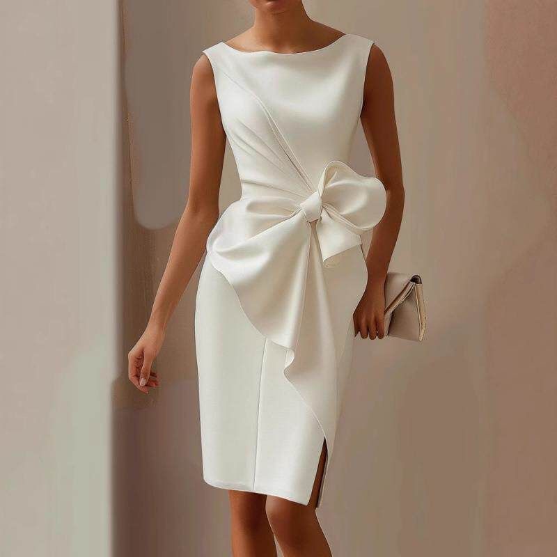 

New Elegant Bowknot Best-Selling Dress New Style Bowknot Dress All colors and sizes 3XL