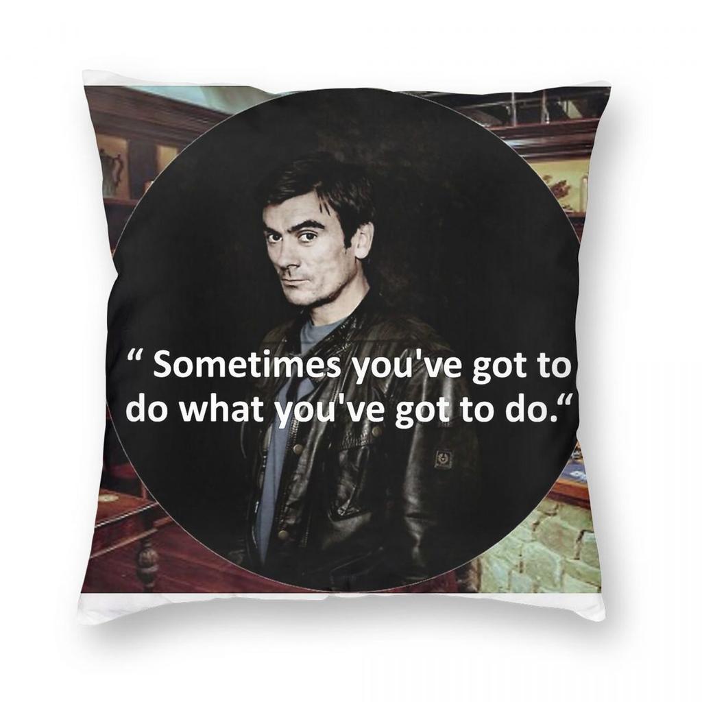 Emmerdale Cain Dingle Do What Youve Got To Do Pillowcase Polyester Linen Velvet Creative Decorative Pillow Home Cushion Cover