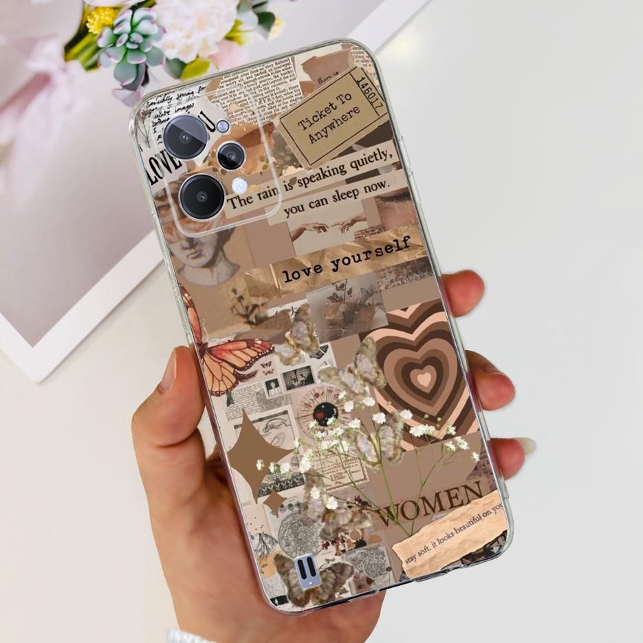 For Realme C31 Case RMX3501 New Fashion Painted Cover Soft Slim Phone Case For Realme C31 C 31 RealmeC31 Back Cover Fundas Coque