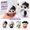 Plush Doll Soft Stuffed Toy Keychain with Detailed Facial Features and Clothing Design Suitable for Collectors and Gift Giving