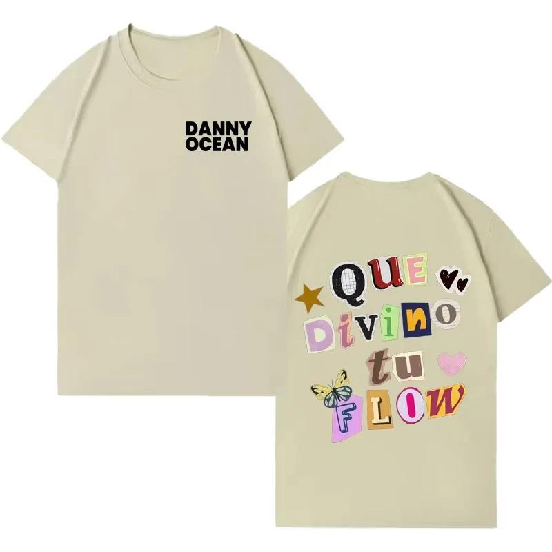 

Rapper Danny Ocean Trendy Album Tshirt Unisexs Fashion Hot Sale Casual Y2K Clothes Oversized Hip Hop Crewneck Short Sleeve Tshrit S