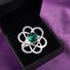 Chrome Diopside Gemstone 925 Sterling Silver Jewelry Handmade Ring Gift For Wife RR-21-3