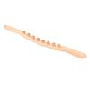 Sha Massage Tool Men Women Handheld 8 Bead Muscle Relax Wooden Scraping Stick for Neck Back