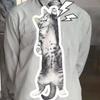 Men Tie Realistic 3D Cat Pattern Smooth Feel Neck Tie Funny Kitten Design Tie Weddings Parties Office Wear