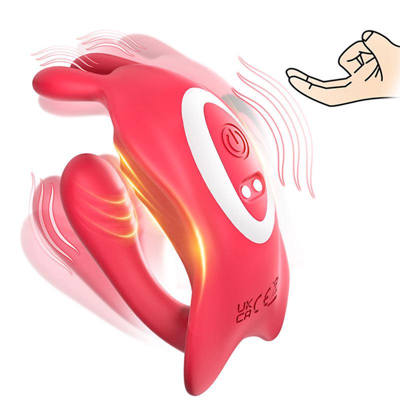 Love Heart Wearable Wireless Remote Vibrator & Magnetic Suction Panties for Women.