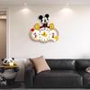 Mickey Mouse Hide and Seek Wooden Silent Wall Clock