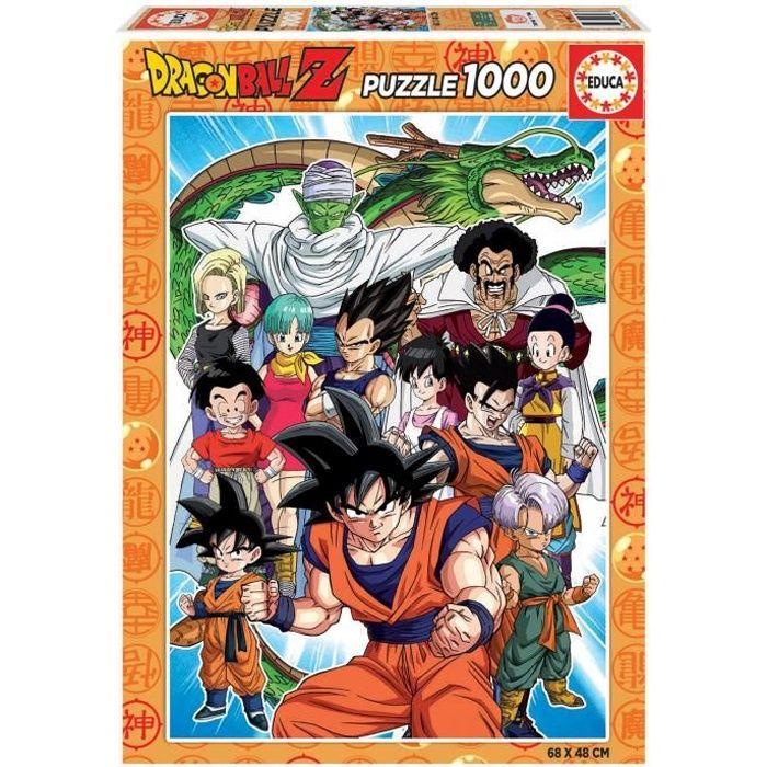 Puzzle Dragon Ball 1000 elementów - EDUCA - Tematyka kreskówek i komiksów - Dla dorosłych