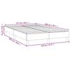 Box Spring Bed Frame White 120 x 200 cm Faux Leather