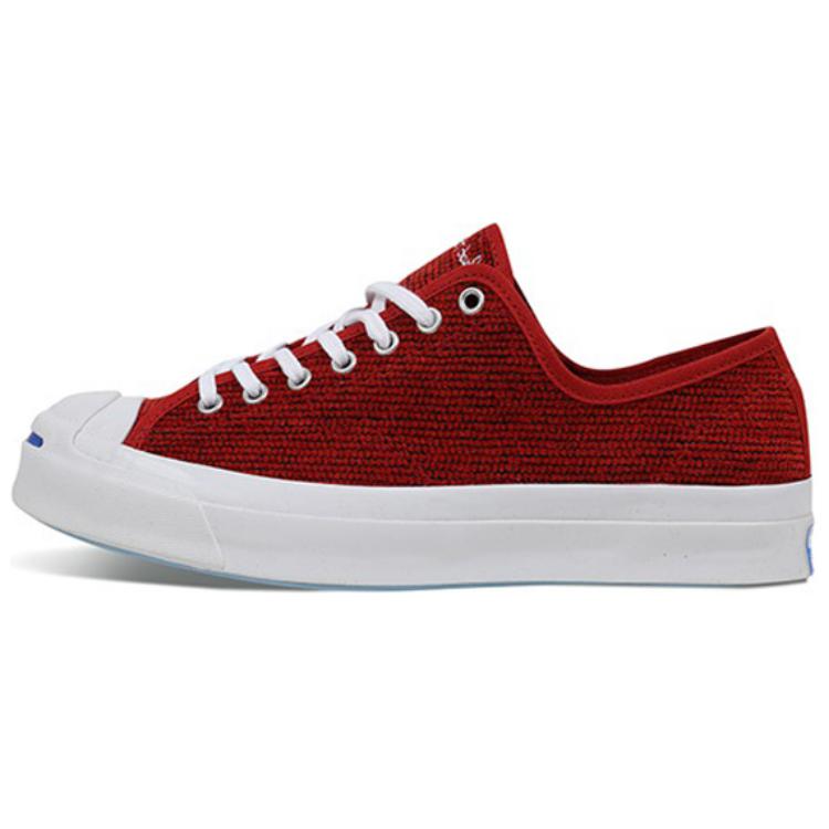 

Converse Jack Purcell Удобные Универсальные Низкие Кеды из Канваса Унисекс Красные 157782C 42