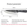 Handmade Forged Chef knife Meat Cleaver High-carbon Steel Traditional Chinese Slaughter Knives