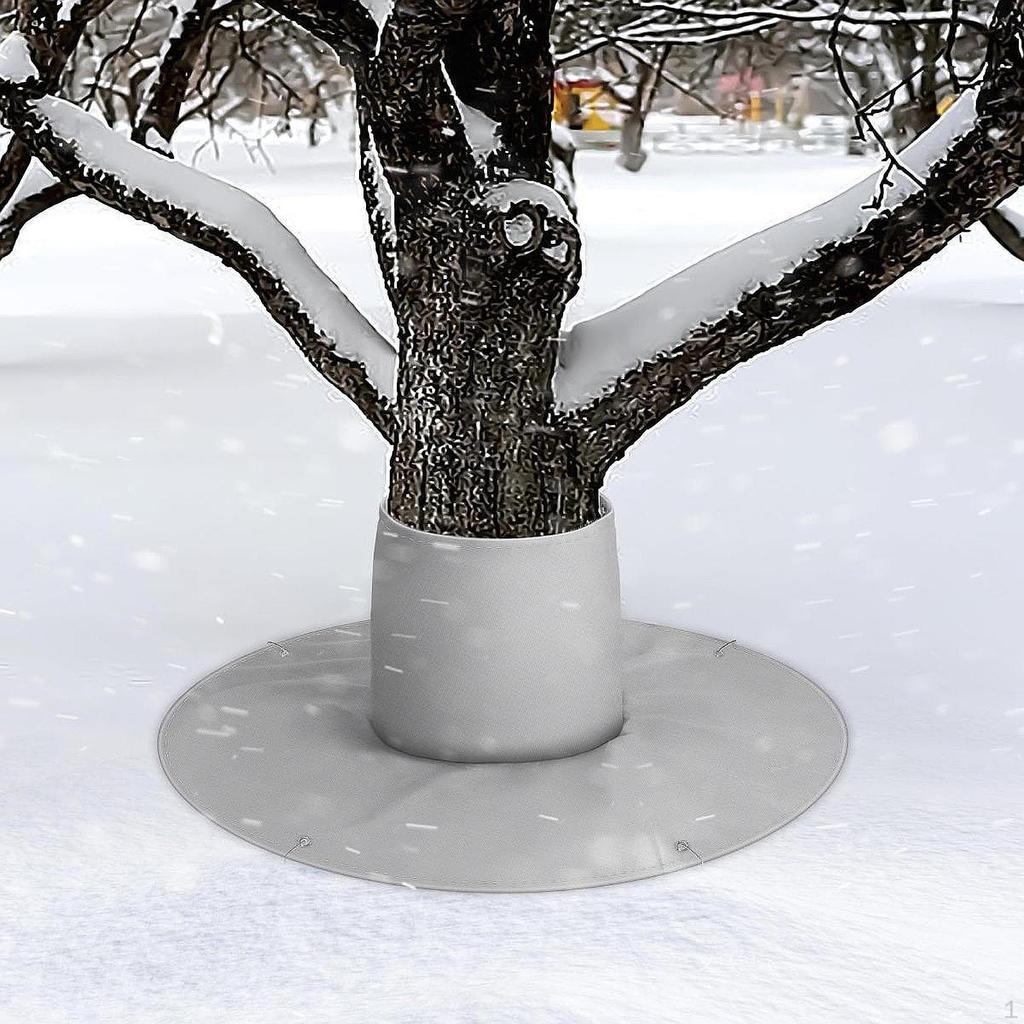 Tree Root Freeze Protector Protection Wrap Care Multifunctional Easy to Install with Ground Nails
