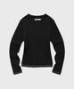Kimwear (Women) Layered Long Sleeve_Black