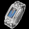 Wristwatch with Strap Date Digital Tungsten Steel Fashion Luminous Watch for Couple