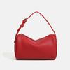 High-quality Texture Boston Pillow Bag - Simple Crossbody Bag with Shoulder Strap for Carrying Under The Arm