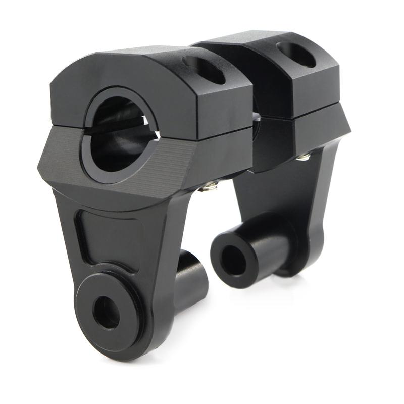 7/8" 22mm Handlebar Risers For SUZUKI DRZ400 DR650 SV650 Bandit GSR750 V-Strom250/1000 Motorcycle Handle Fat Bar Clamps Aluminum