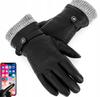 Reverse Men's Black Leather Gloves Size. L