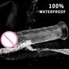 Crystal Egg Free Penis Female Transparent Dildo  Manual Masturbator Anal Plu  Penis  Adult Product