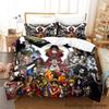 New Ulti Anime Bedding Set Single Twin Full Queen King Size Bed Set Adult Kid Bedroom Duvetcover Sets Anime Parure De Lit Bed