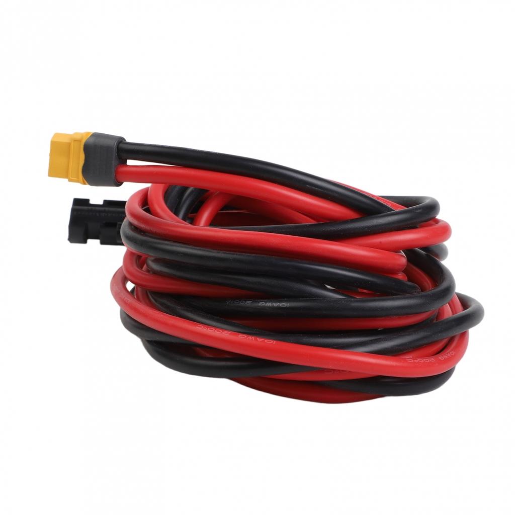 10AWG Tinned Copper Wire Solar Extension Cable High Current Efficiency
