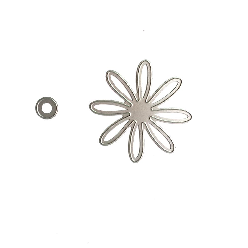 Buy Daisy Flower Xmas Metal Cutting Dies 3D DIY Scrapbooking Craft Die ...