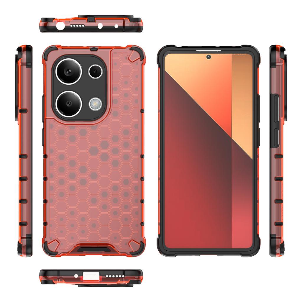 For Xiaomi Redmi Note 13 Pro 4G/Poco M6 Pro 4G Cell Phone Cases Soft TPU Hard PC Back Shell