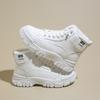 Fleece High-top Snow Boots Women's 2025 Winter New Student Ins Korean Version of Thermal Casual Shoes Cotton Shoes 920-1