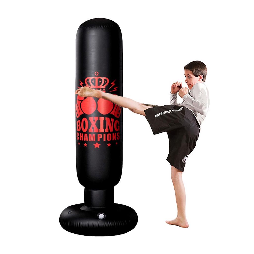 1.6M entraînement Fitness MMA boxe autoportant sac de boxe support sacs gonflables vitesse ajustement adultes enfants