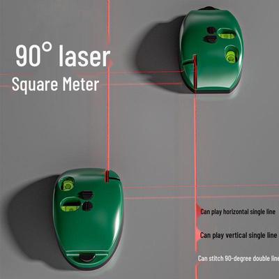 Livella Laser Automatica ad Alta Precisione a 90° con Marcatore di Linea a Infrarossi