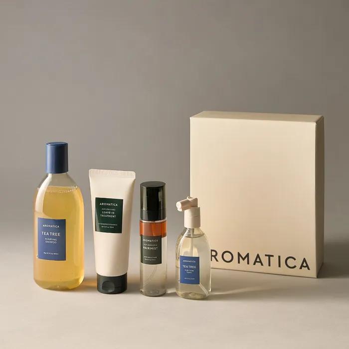 

(Подарочная упаковка) Набор для ухода за волосами с чайным деревом