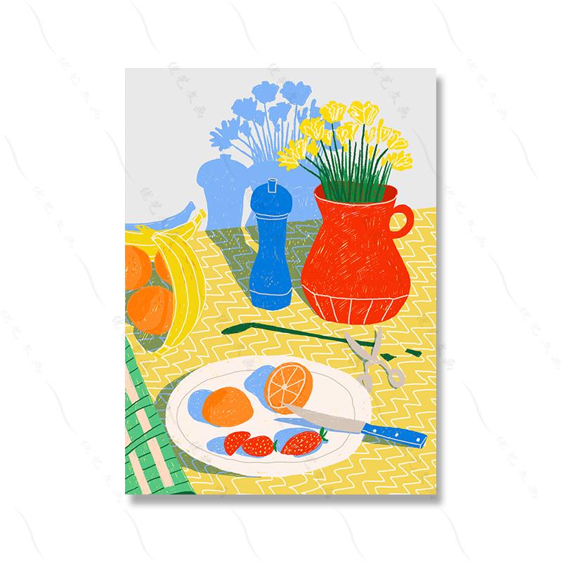 

Забавные постеры с едой и принты, настенные картины, рамен, пицца, суши, бургер, ужин, художественная живопись, подарки, вечеринка, пикник, домашний декор 21x30cm No Framed