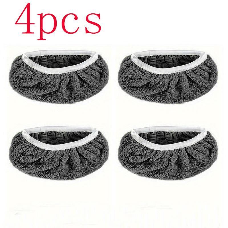 4/6/8 Pack Flat Mop Replacement Cloth Cover Scouring Pad Microfiber Mop Accessories Mop Cloth For Kitchen Cleaning Supplies