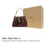 Coach Cow Leather Trash Bag, Shoulder Bag Large Women's Maple Leaf CCZ79-SVMPL