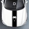 Car Hood Stripe Stickers Racing Style Sticker  Universal Auto Modified Accessories Decor Decals Auto Accessories