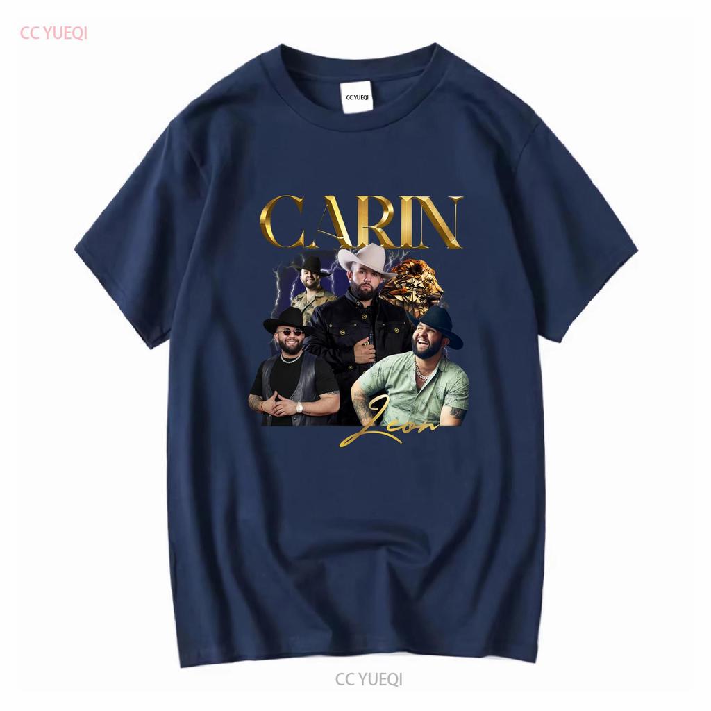 Carin Leon T Shirt 2024 Tour Merch Boca Chueca Concert Fans Long or Short Sleeves Vintage Washed Homme Comfortable Soft