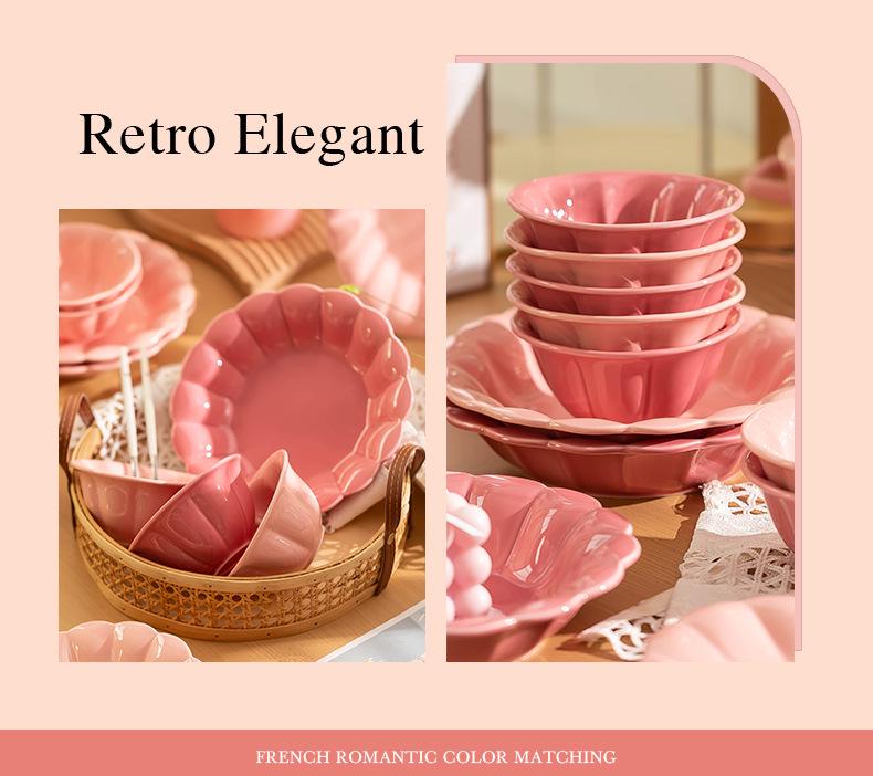 2024 Luxury Tableware Set: Elegant Bowl & Plate Combo - Perfect Housewarming Gift