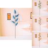 Christmas Berry Artificial Flower Decor With Gold Glitter For Home And Wedding Celebrations